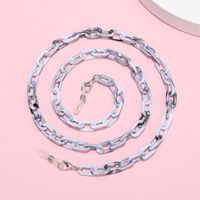 Fashion Constrast Color Simple Acrylic Mask Chain Glasses Chain main image 6