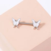 Fashion Enamel Porcelain Drops Glitter Milk Ring Cute Butterfly Milk Nails main image 3