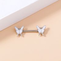 Fashion Enamel Porcelain Drops Glitter Milk Ring Cute Butterfly Milk Nails main image 5