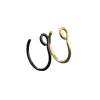 Fashion Stainless Steel Fake Nose Ring Classic Non-piercing Puncture Jewelry main image 6