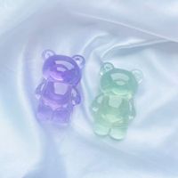 Cartoon Translucent Mobile Phone \dripping Cute Bear Air Bag Bracket main image 3