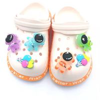 Cute Creative Cartoon Astronaut Decorative Shoe Flower Shoes Buckle main image 2