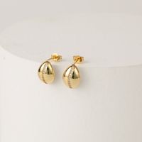 New Brass Gold-plated 14k Real Gold Fashion Copper Earrings main image 3