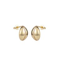 New Brass Gold-plated 14k Real Gold Fashion Copper Earrings main image 6