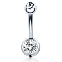 Simple Style Geometric Belly Ring main image 6