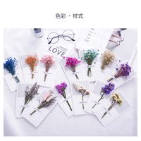 Fashion Gypsophila Dried Flower Greeting Card Mother's Day Greeting Card main image 1