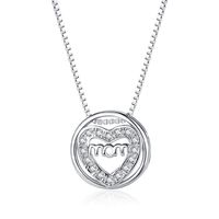 S925 Sterling Silver Heart-shaped Necklace Fashion Mother's Day main image 6