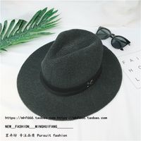 Fashion Sun Hat Summer Straw Hat Big Brim Sun Hat sku image 1