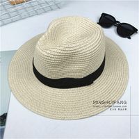 Fashion Sun Hat Jazz Straw Hat Lace Hat Sun Hat sku image 3