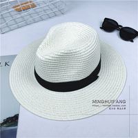 Fashion Sun Hat Jazz Straw Hat Lace Hat Sun Hat sku image 4