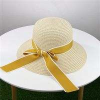 Modeband Einfache Schleife Normallack Hut Mit Großer Krempe sku image 3