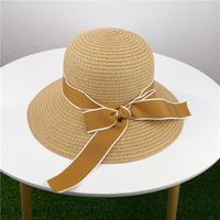 Modeband Einfache Schleife Normallack Hut Mit Großer Krempe sku image 4