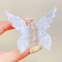 Marble Pattern Gradient Color Butterfly Catch Clip Shark Clip sku image 8