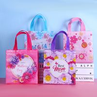 New Non-woven Mother's Day Portable Multi-purpose Gift Packaging Bag sku image 1