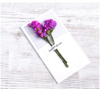 Fashion Gypsophila Dried Flower Greeting Card Mother's Day Greeting Card sku image 17