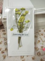 Fashion Gypsophila Dried Flower Greeting Card Mother's Day Greeting Card sku image 20