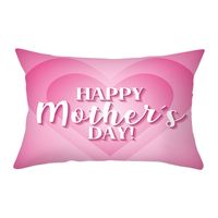 Fashion Mother's Day Waist Pillowcase Cushion Cover Sofa Car Pillowcase sku image 9