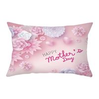 Fashion Mother's Day Waist Pillowcase Cushion Cover Sofa Car Pillowcase sku image 17