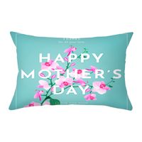 Fashion Mother's Day Waist Pillowcase Cushion Cover Sofa Car Pillowcase sku image 21