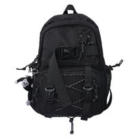 Fashion Solid Color Lace-up Big Capacity Backpack Wholesale 30*12*41cm main image 6