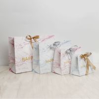 Butterfly Wedding Gift Gift Paper Bag Clothing Shopping Tote Bag Gift Packaging Bag main image 2