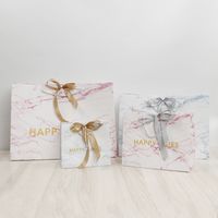 Butterfly Wedding Gift Gift Paper Bag Clothing Shopping Tote Bag Gift Packaging Bag main image 5