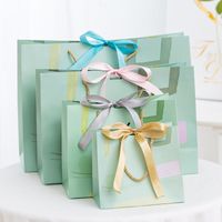 Gift Bag Clothing Shopping Bag Wrapping Paper Bag Item Bag Return Gift Bag Wholesale main image 3