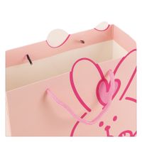 Korean Cute Rabbit Paper Bag Children's Birthday Gift Tote Bag main image 6