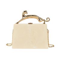 New Chain  Women's One-shoulder Handbag19*12.5*6.5cm sku image 5