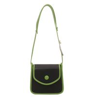 Style Coréen Petit Sac De Messager De Couleur De Contraste De Forme Carrée 20 * 18 * 7cm sku image 4