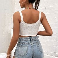 2022 Summer New Vest Embroidery Embroidered Hollow Suspender Top main image 6