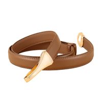 Women's Decorative Retro Adjustment Cowhide Genuine Leather Belt Wholesale main image 6