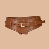 New Ladies Decorative Fashion Corset Waist Buckle Genuine Leather Bandwidth Belt main image 1