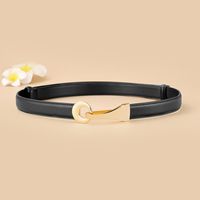 Women Dress Thin Suit Versatile Leather Thin Section Fashion Belt main image 1