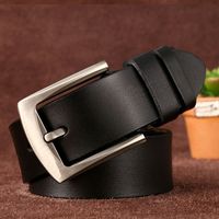 Leather Men's Pin Buckle Youth Retro Casual Jeans Wholesale Belt sku image 10
