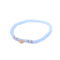 Popular Fashion New Jewelry Star Element Pendant Beaded Sky Blue Luminous Bead Luminous Elastic Bracelet Jewelry main image 7