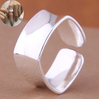 Fashion Simple Plain Geometric Copper Open Ring Wholesale main image 1