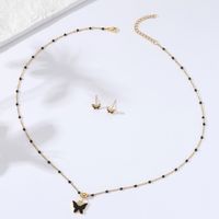 201 Stainless Steel 18K Gold Plated Fashion Butterfly main image 4