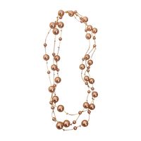 Exaggerated Long Pearl Simple Alloy Multi-layer Necklace Wholesale main image 6