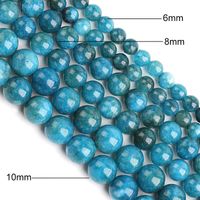 Natural Apatite Jade Loose Beads Plus Color Beads Handmade Semi-finished Jewelry main image 3