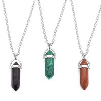 Bullet Crystal Pendant Necklace Fashion Couple Jewelry Wholesale main image 3
