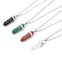 Bullet Crystal Pendant Necklace Fashion Couple Jewelry Wholesale main image 5