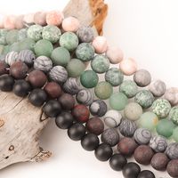 Frosted Natural Miscellaneous Stone Agate Loose Beads main image 1