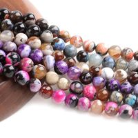 Diameter 10mm Diameter 6 Mm Diameter 8mm Hole 1~1.9mm Agate Round Beads main image 6