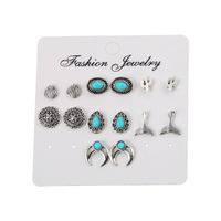 Alloy Vintage Flowers Earring  (style One)  Fashion Jewelry Nhjq11228-style-one sku image 1