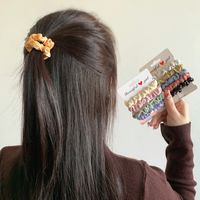 Retro Einfache Haarring Blumendruck Mode Haarschmuck main image 5