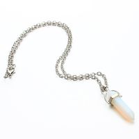 Bullet Crystal Pendant Necklace Fashion Couple Jewelry Wholesale sku image 9