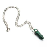 Bullet Crystal Pendant Necklace Fashion Couple Jewelry Wholesale sku image 38