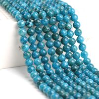 Natural Apatite Jade Loose Beads Plus Color Beads Handmade Semi-finished Jewelry sku image 1