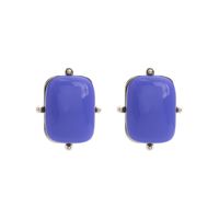 New Candy-colored Female Geometric Square Simple Alloy Earrings sku image 5
